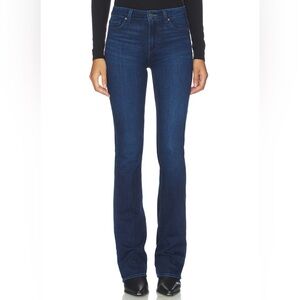 PAIGE Women's Dark Blue Jeans